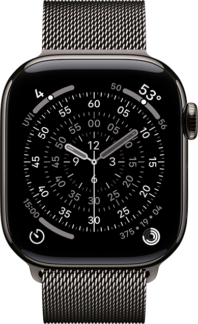 Apple Watch Series 11 42MM Slate Titanium - Sport Band - Cellular