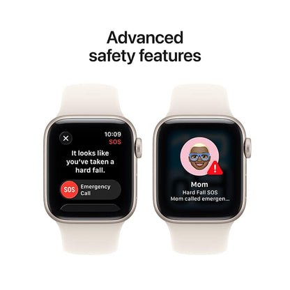 Apple Watch SE 3 GPS 40mm Starlight Aluminum Case with Starlight Sport Band - M/L