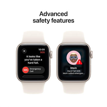 Apple Watch SE 3 GPS 40mm Starlight Aluminum Case with Starlight Sport Band - S/M