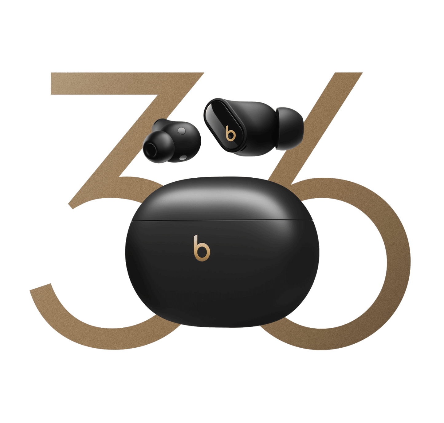 Apple Studio Buds + Black/gold.