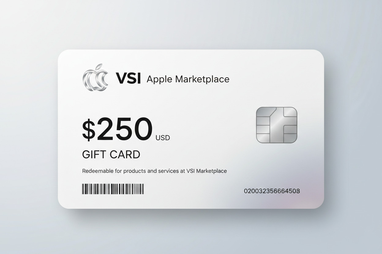 VSI Apple $250 Gift Card