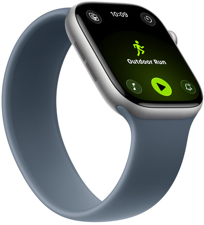 Apple Watch Series 11 GPS + Cellular 46mm Natural Titanium Case with Natural Milanese Loop - S/M
